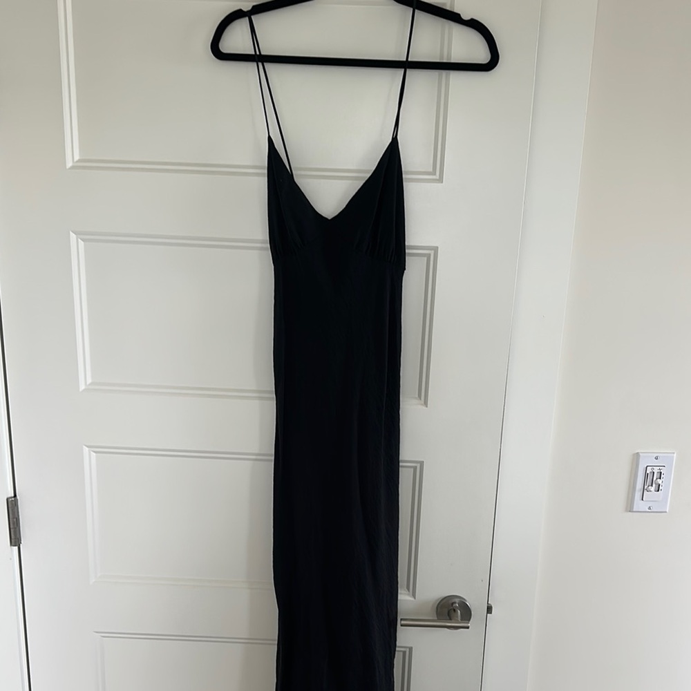 Madwell Black Spaghetti Strap Dress